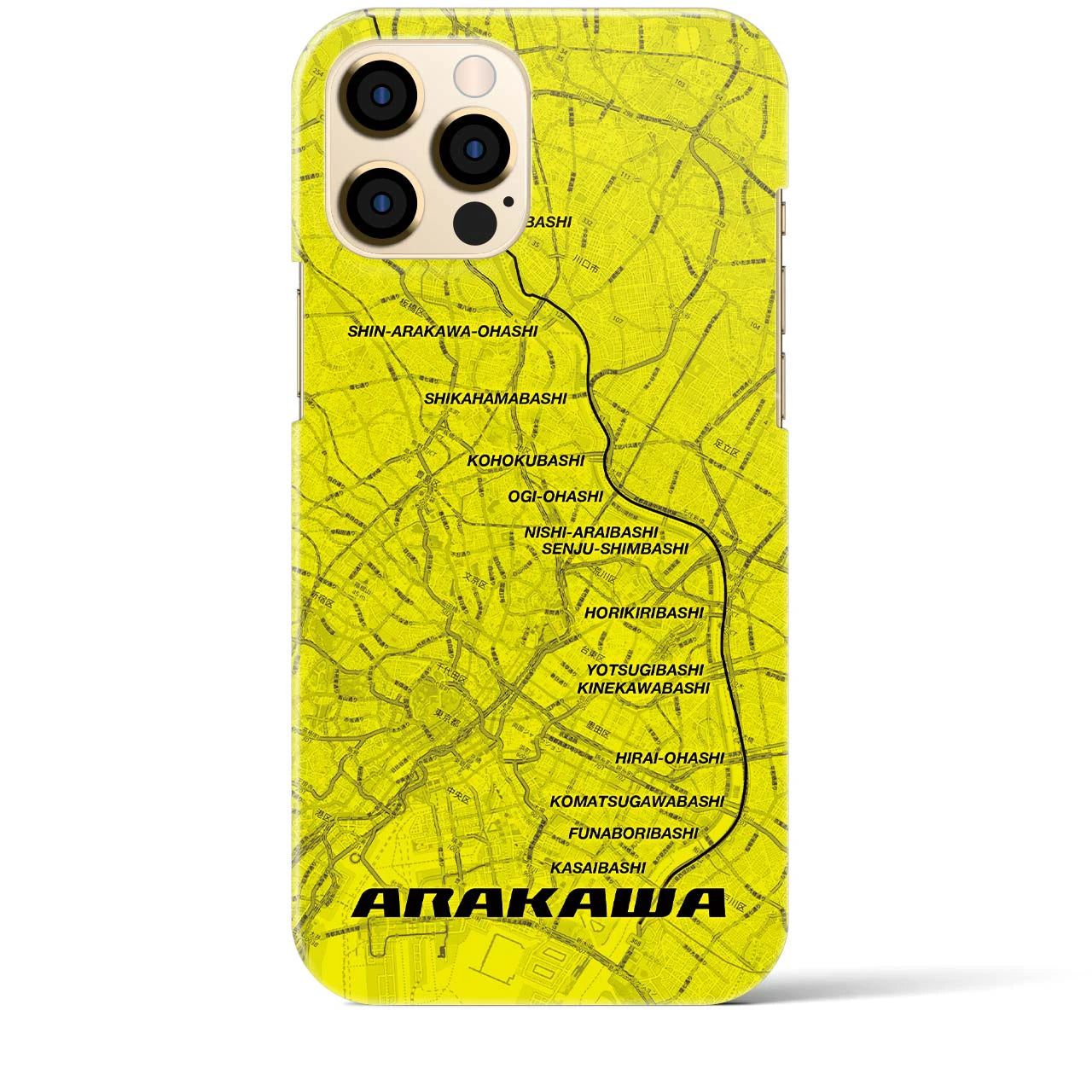 【荒川(東京都)】サイクリストiPhoneケース(バックカバータイプ)