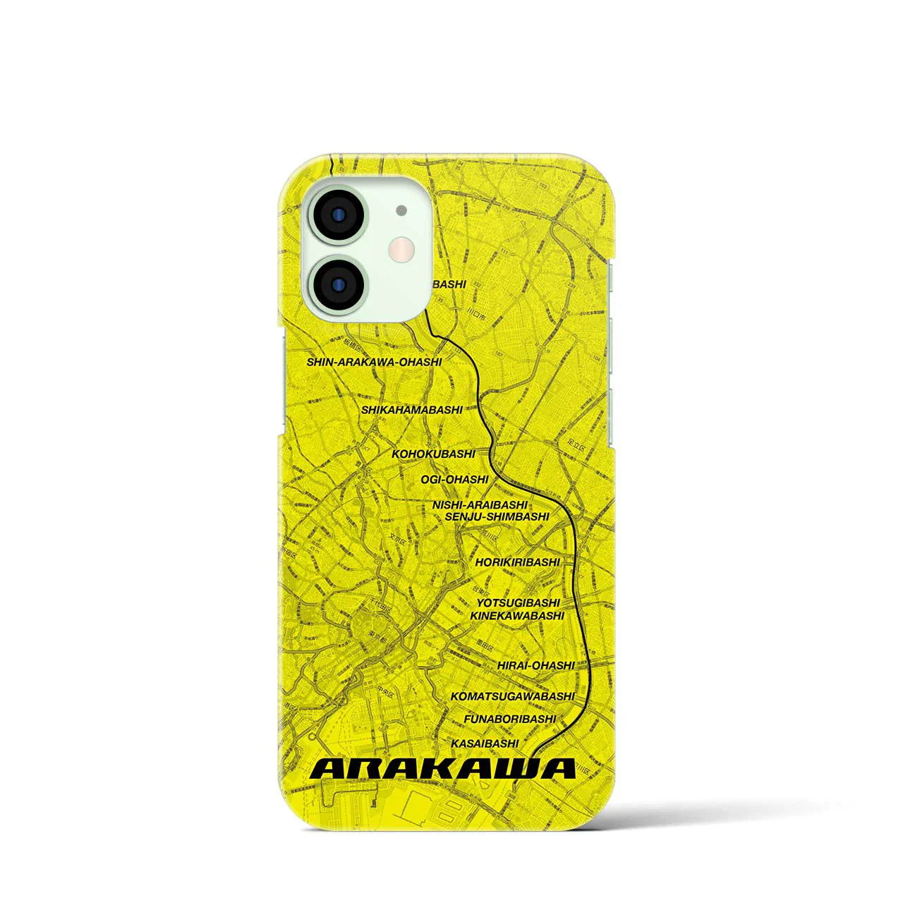 【荒川(東京都)】サイクリストiPhoneケース(バックカバータイプ)