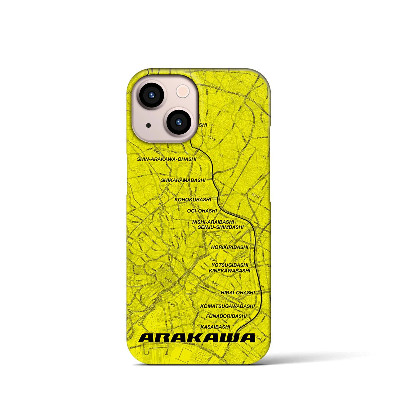 【荒川(東京都)】サイクリストiPhoneケース(バックカバータイプ)