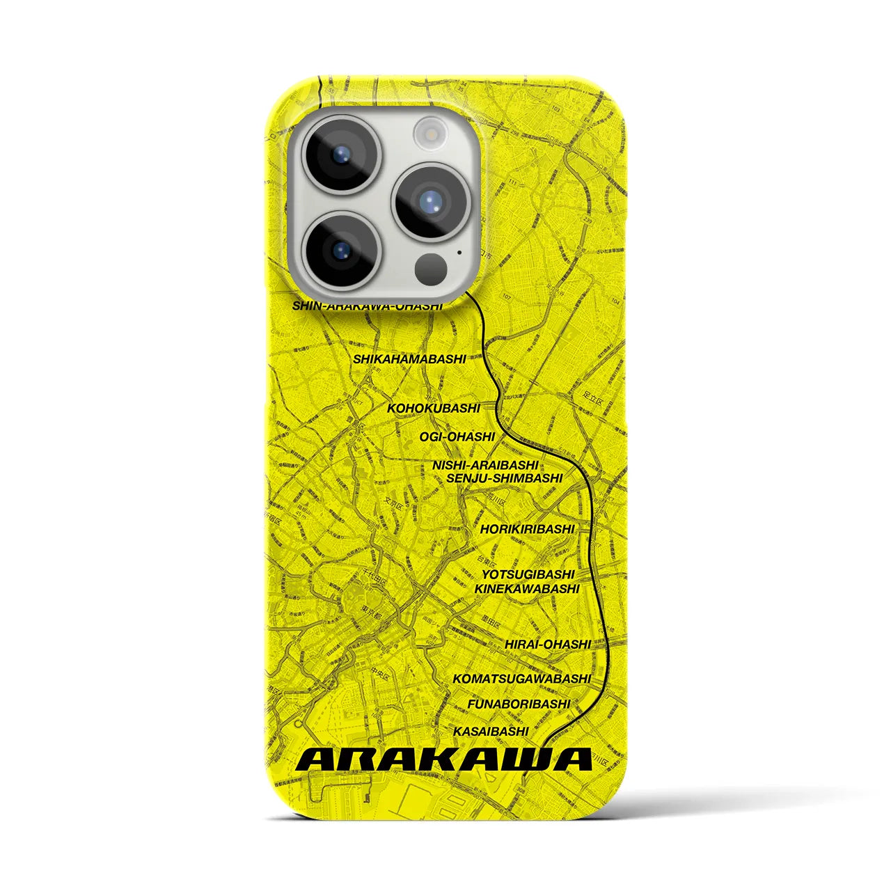 【荒川(東京都)】サイクリストiPhoneケース(バックカバータイプ)