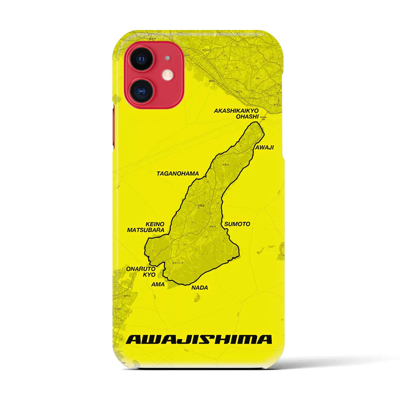 【淡路島(兵庫県)】サイクリストiPhoneケース(バックカバータイプ)
