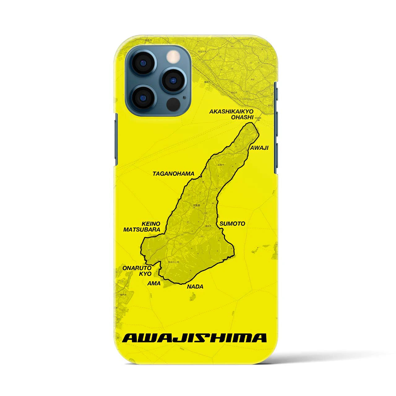 【淡路島(兵庫県)】サイクリストiPhoneケース(バックカバータイプ)