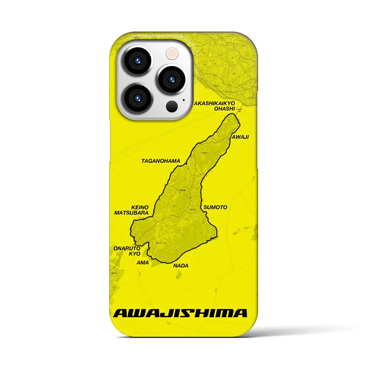 【淡路島(兵庫県)】サイクリストiPhoneケース(バックカバータイプ)