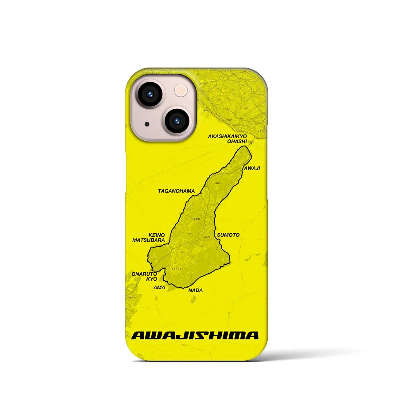 【淡路島(兵庫県)】サイクリストiPhoneケース(バックカバータイプ)