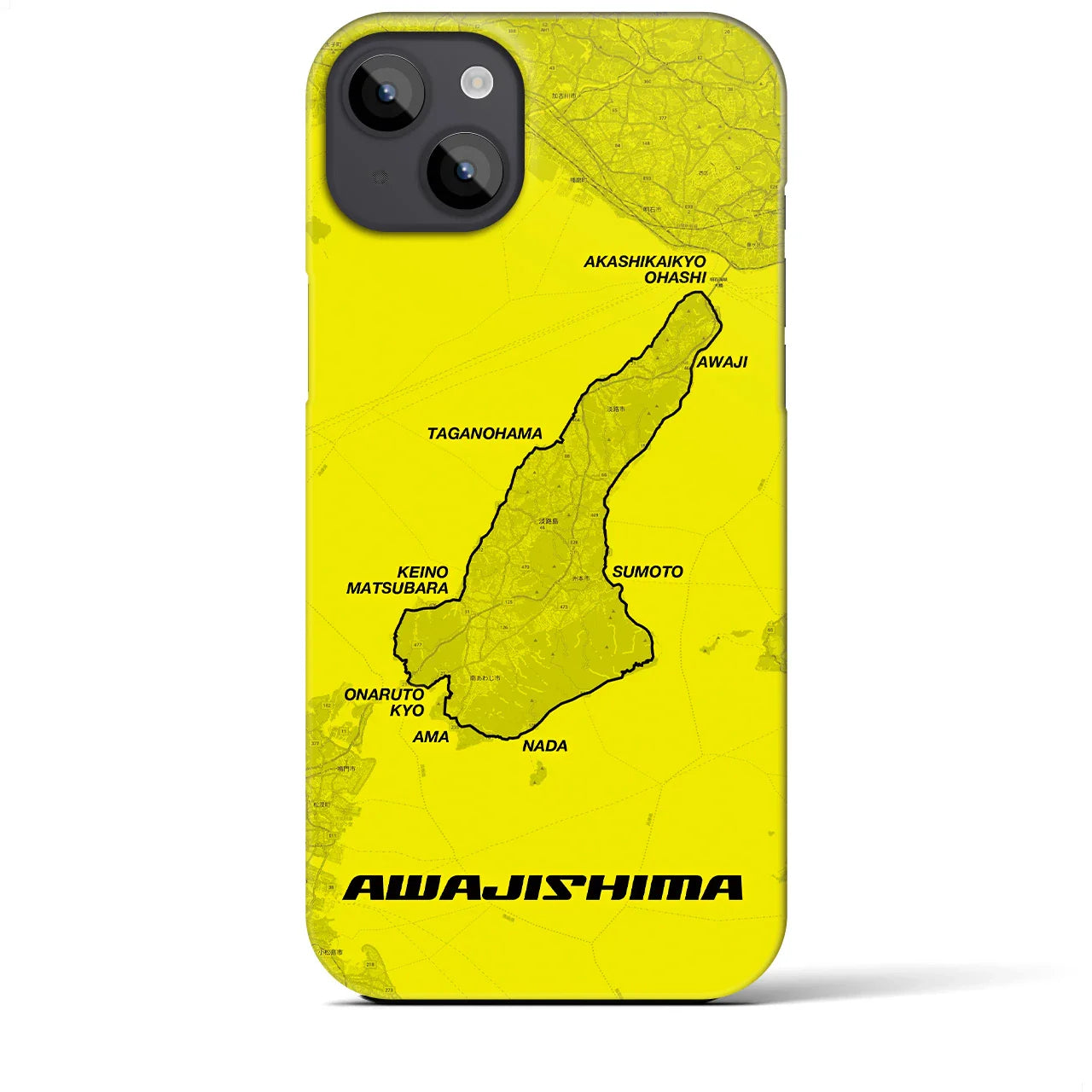 【淡路島(兵庫県)】サイクリストiPhoneケース(バックカバータイプ)