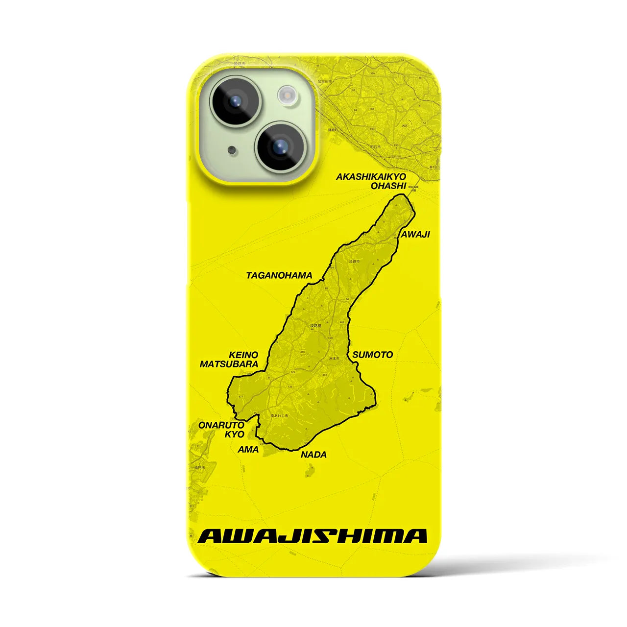 【淡路島(兵庫県)】サイクリストiPhoneケース(バックカバータイプ)