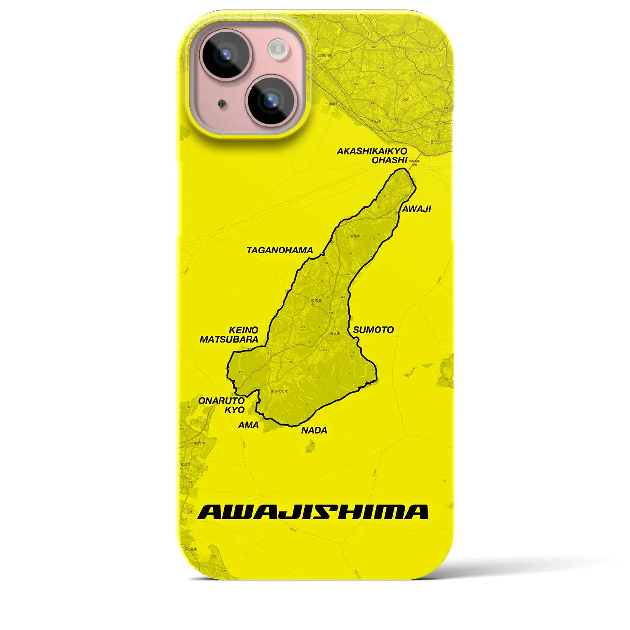 【淡路島(兵庫県)】サイクリストiPhoneケース(バックカバータイプ)
