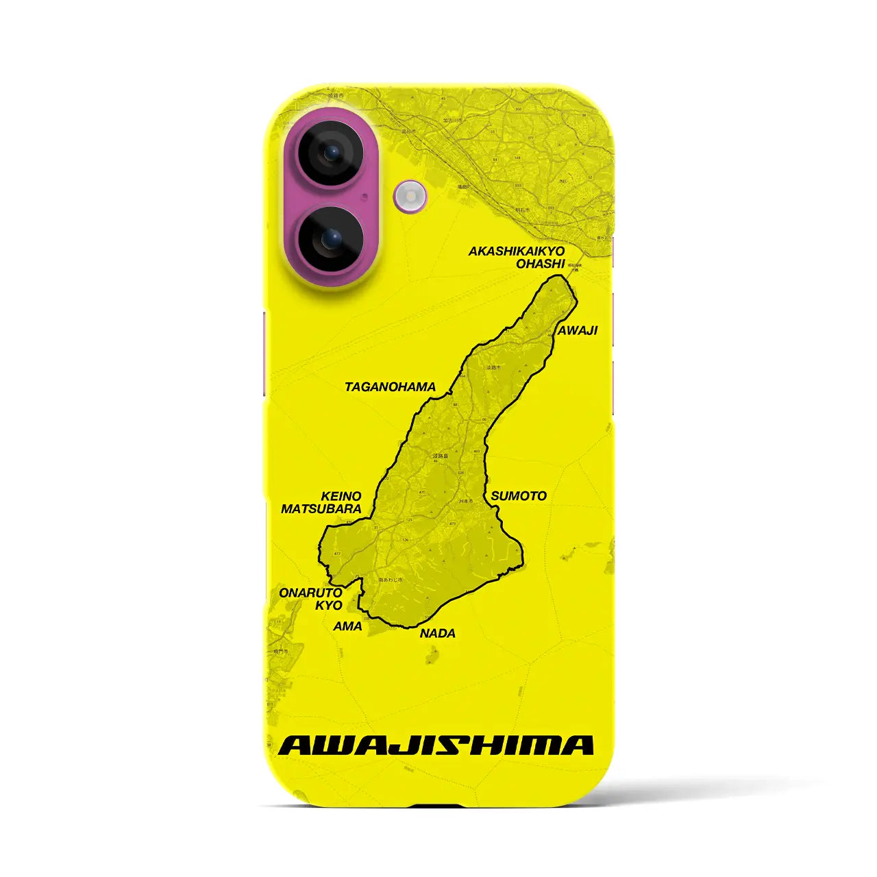 【淡路島(兵庫県)】サイクリストiPhoneケース(バックカバータイプ)