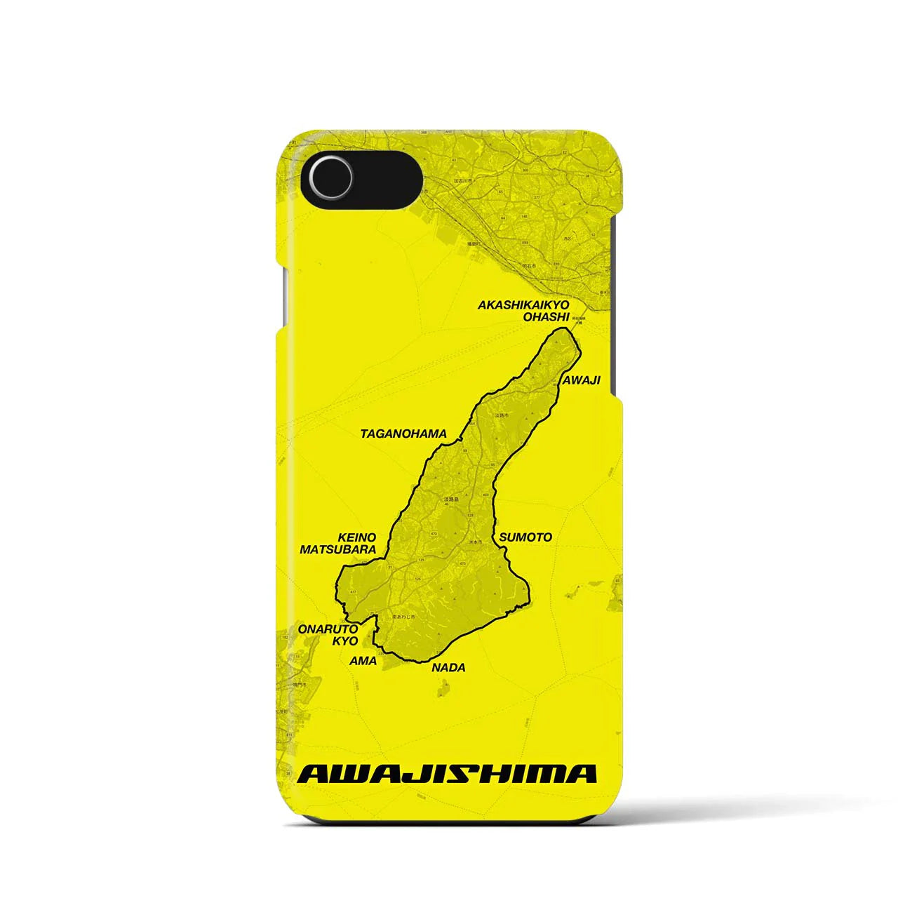 【淡路島(兵庫県)】サイクリストiPhoneケース(バックカバータイプ)