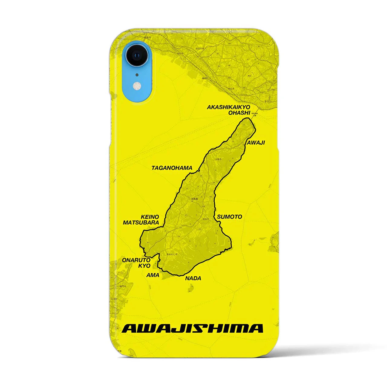 【淡路島(兵庫県)】サイクリストiPhoneケース(バックカバータイプ)