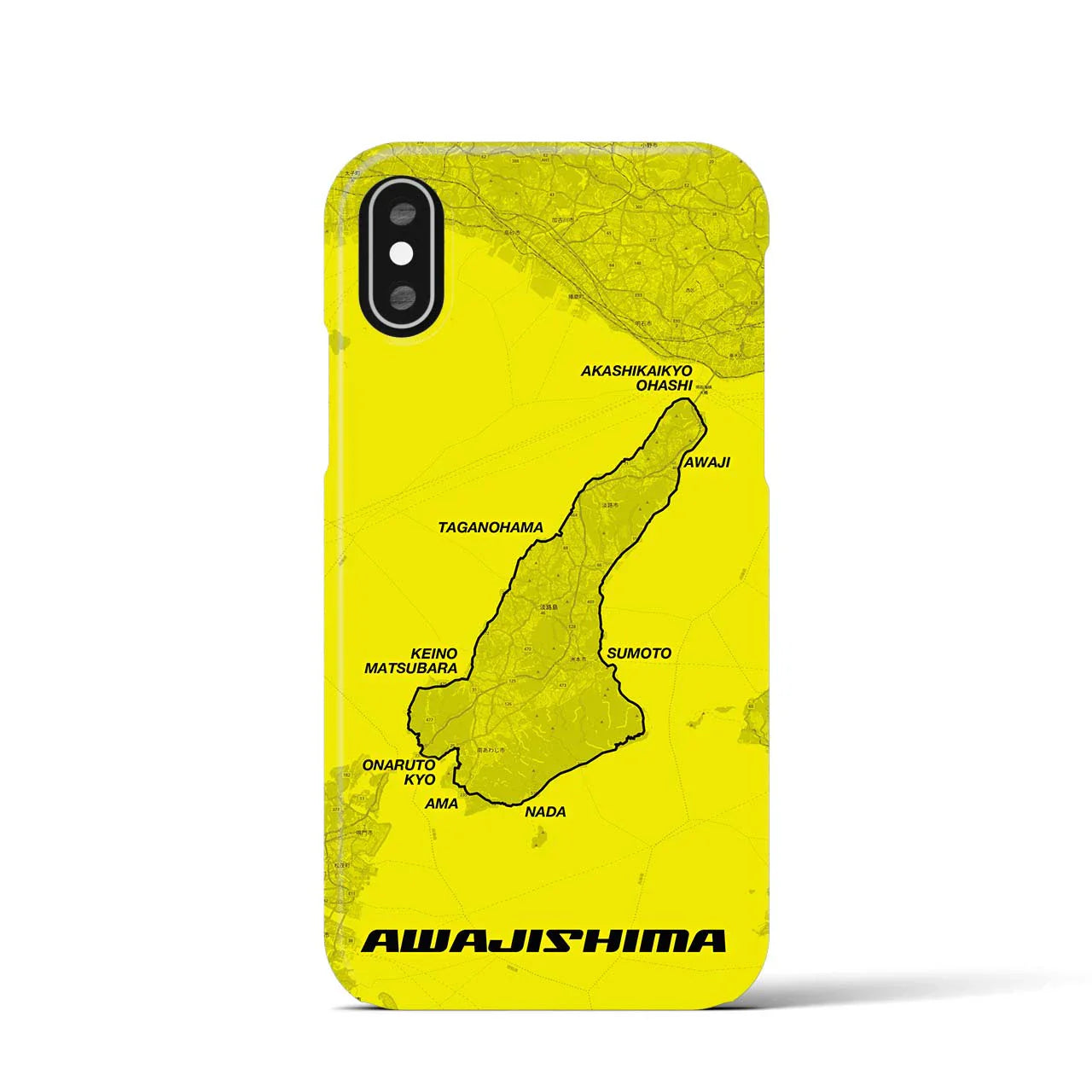 【淡路島(兵庫県)】サイクリストiPhoneケース(バックカバータイプ)