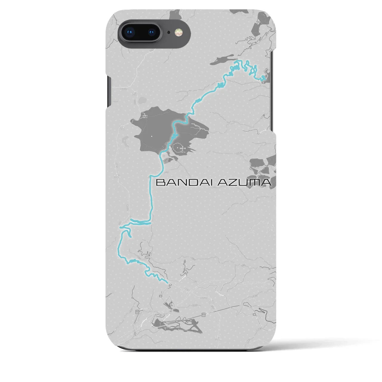 【磐梯吾妻(福島県)】スカイラインiPhoneケース(バックカバータイプ)