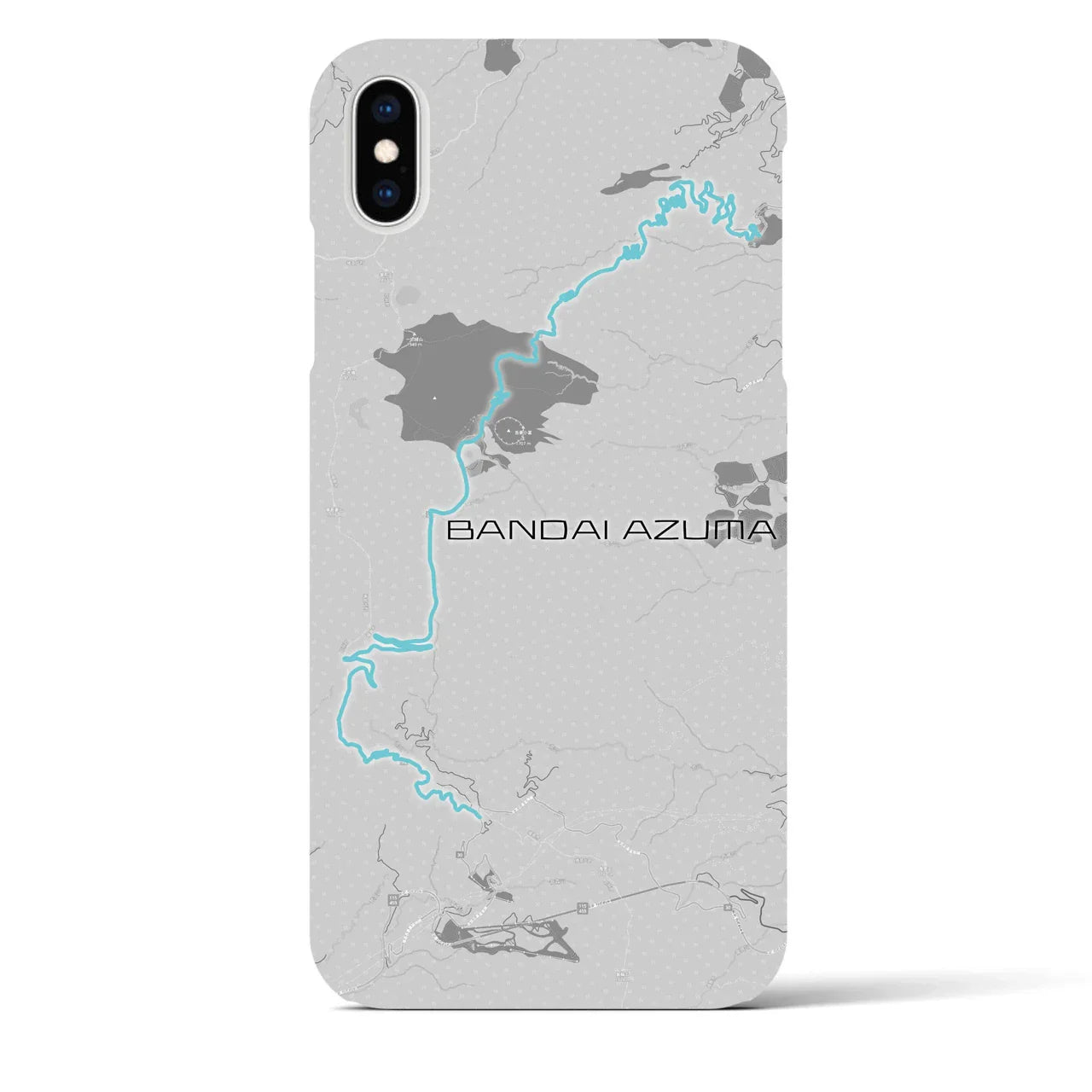 【磐梯吾妻(福島県)】スカイラインiPhoneケース(バックカバータイプ)