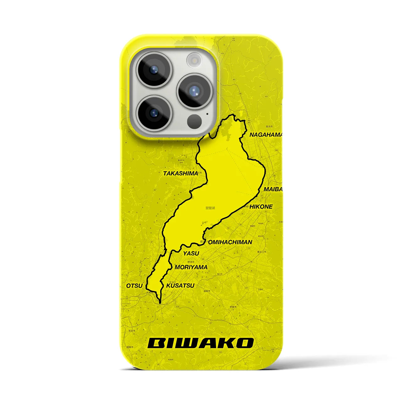 【琵琶湖(滋賀県)】サイクリストiPhoneケース(バックカバータイプ)
