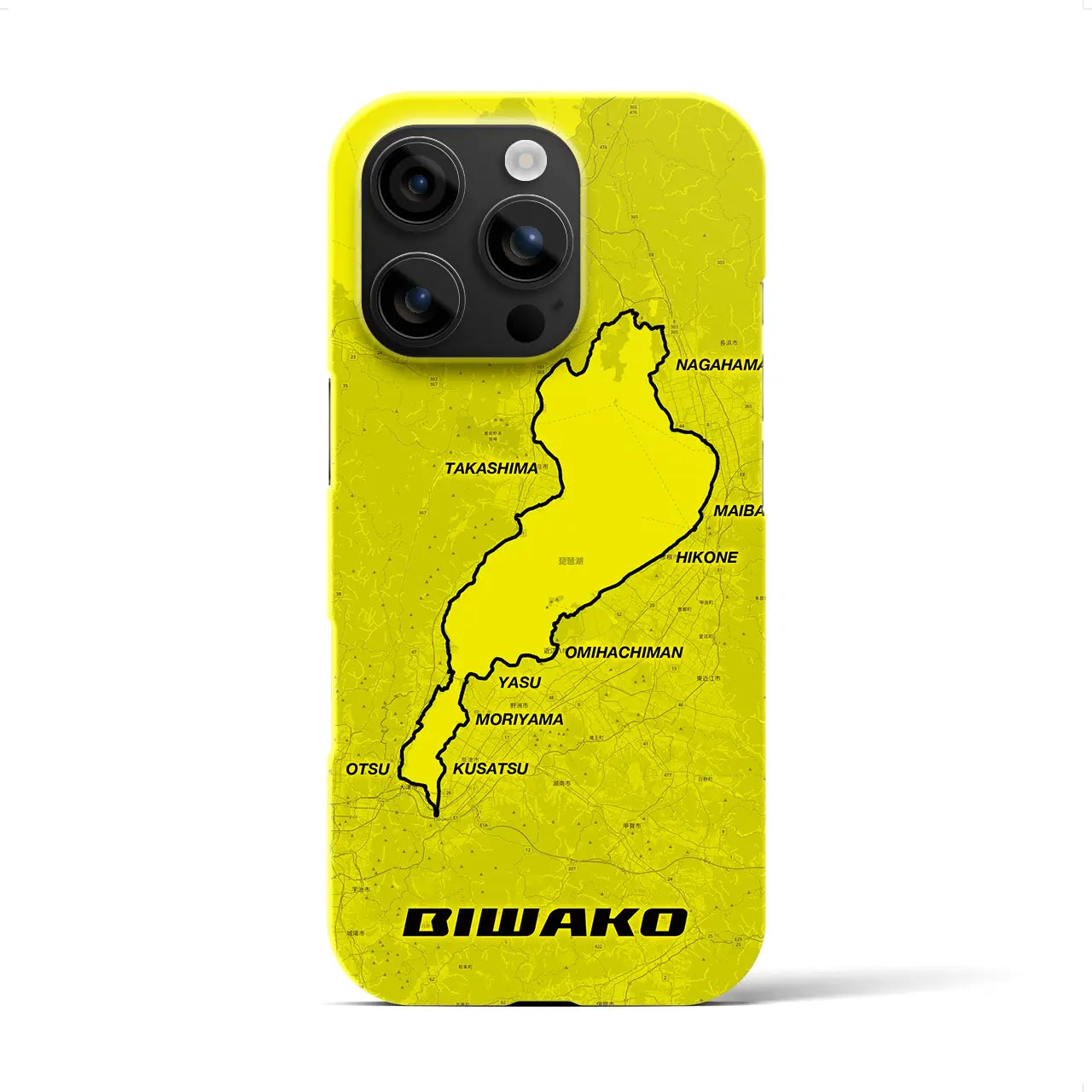 【琵琶湖(滋賀県)】サイクリストiPhoneケース(バックカバータイプ)