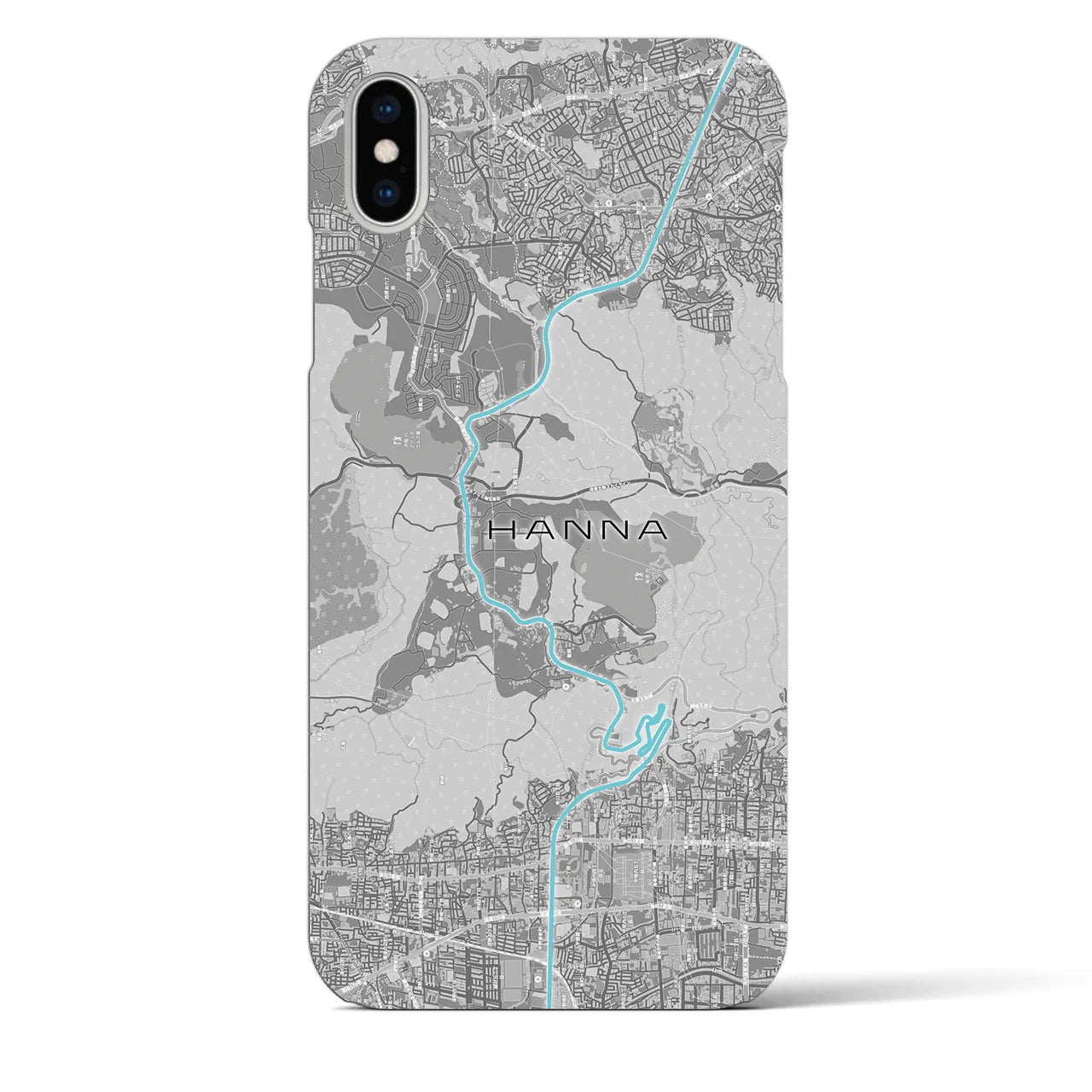 【阪奈(大阪府)】スカイラインiPhoneケース(バックカバータイプ)