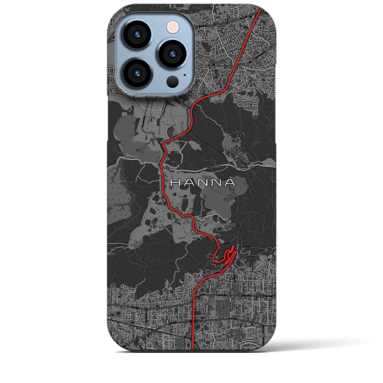 【阪奈(大阪府)】スカイラインiPhoneケース(バックカバータイプ)