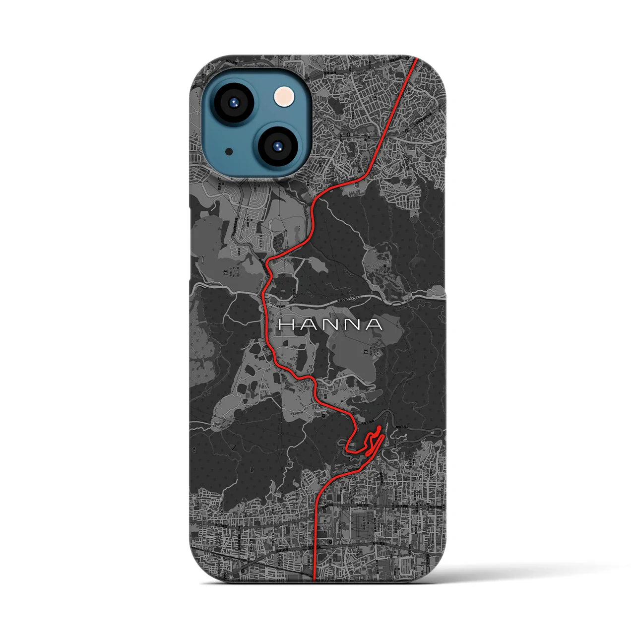 【阪奈(大阪府)】スカイラインiPhoneケース(バックカバータイプ)