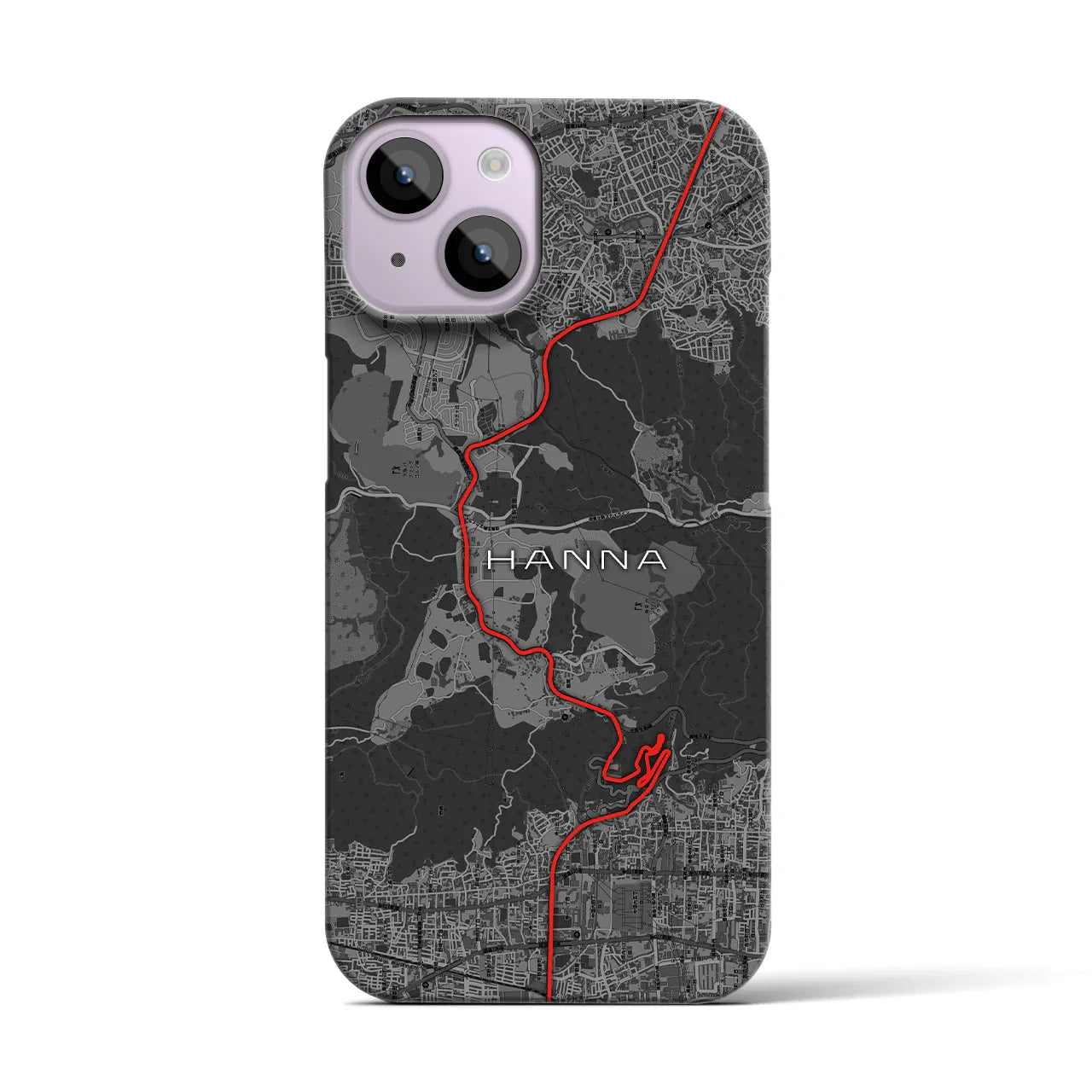 【阪奈(大阪府)】スカイラインiPhoneケース(バックカバータイプ)