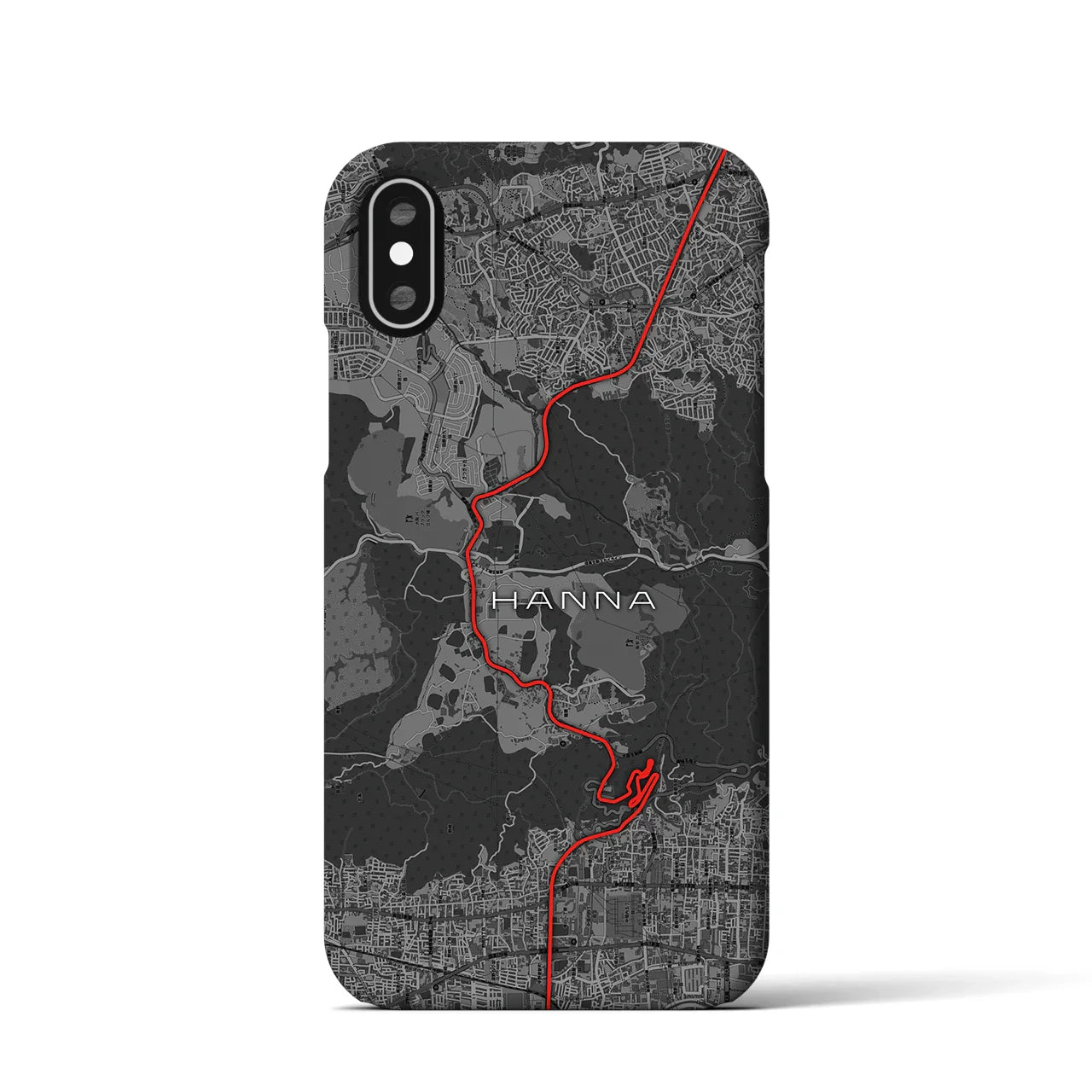 【阪奈(大阪府)】スカイラインiPhoneケース(バックカバータイプ)