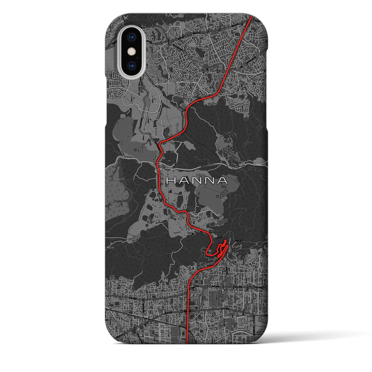 【阪奈(大阪府)】スカイラインiPhoneケース(バックカバータイプ)