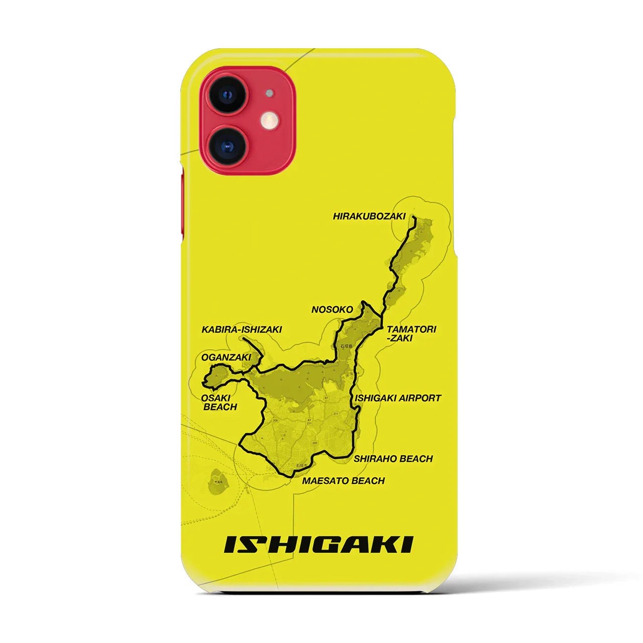 【石垣(沖縄県)】サイクリストiPhoneケース(バックカバータイプ)