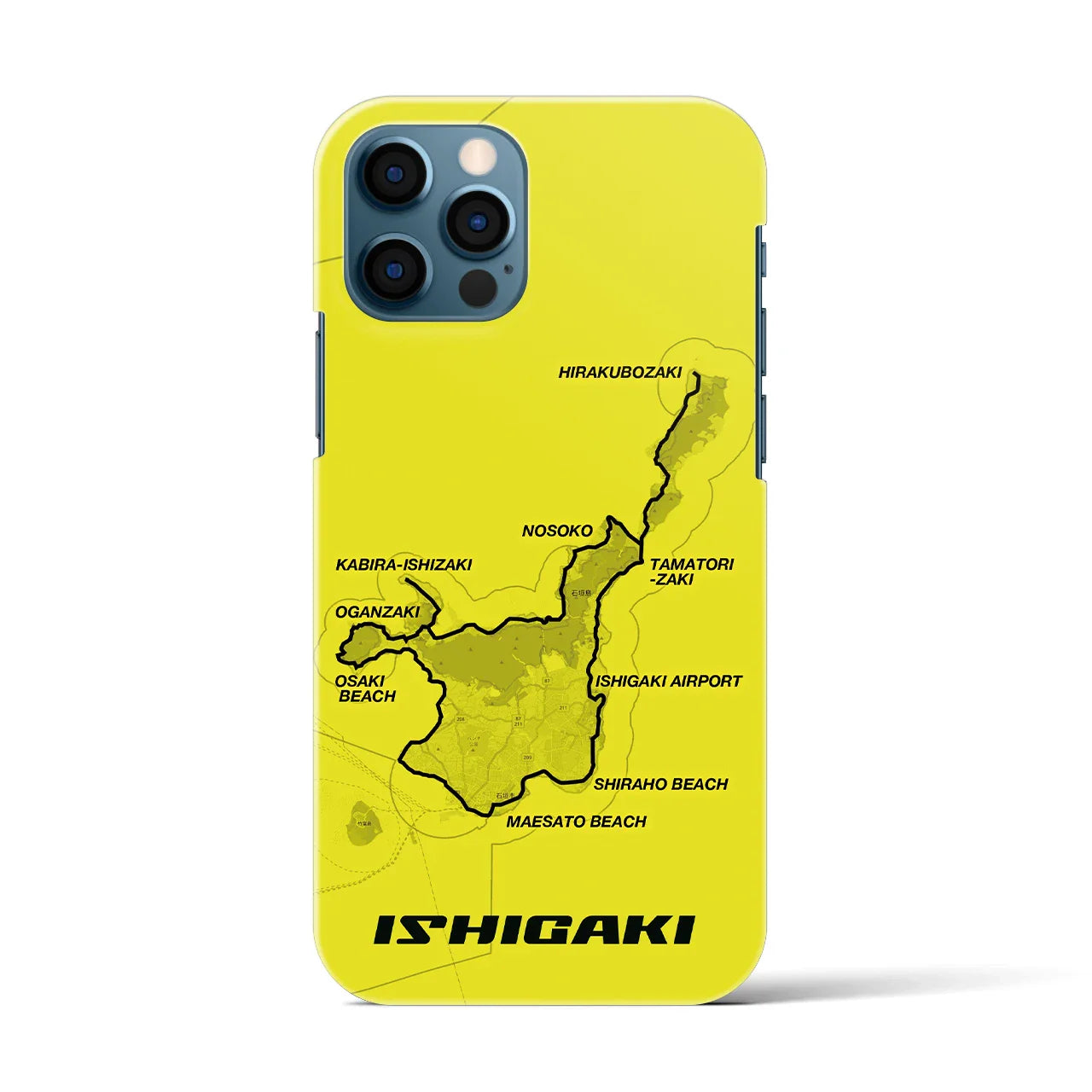 【石垣(沖縄県)】サイクリストiPhoneケース(バックカバータイプ)