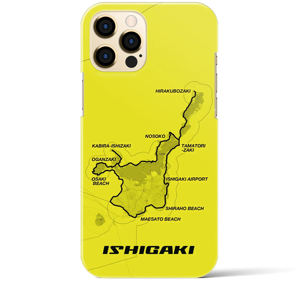 【石垣(沖縄県)】サイクリストiPhoneケース(バックカバータイプ)