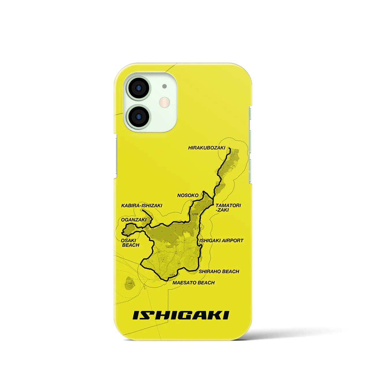 【石垣(沖縄県)】サイクリストiPhoneケース(バックカバータイプ)