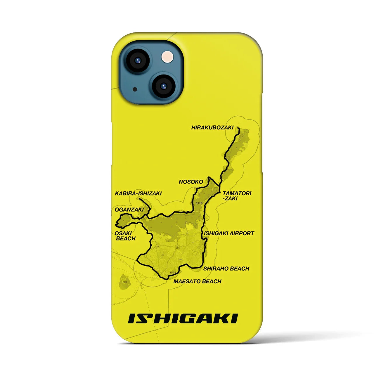 【石垣(沖縄県)】サイクリストiPhoneケース(バックカバータイプ)