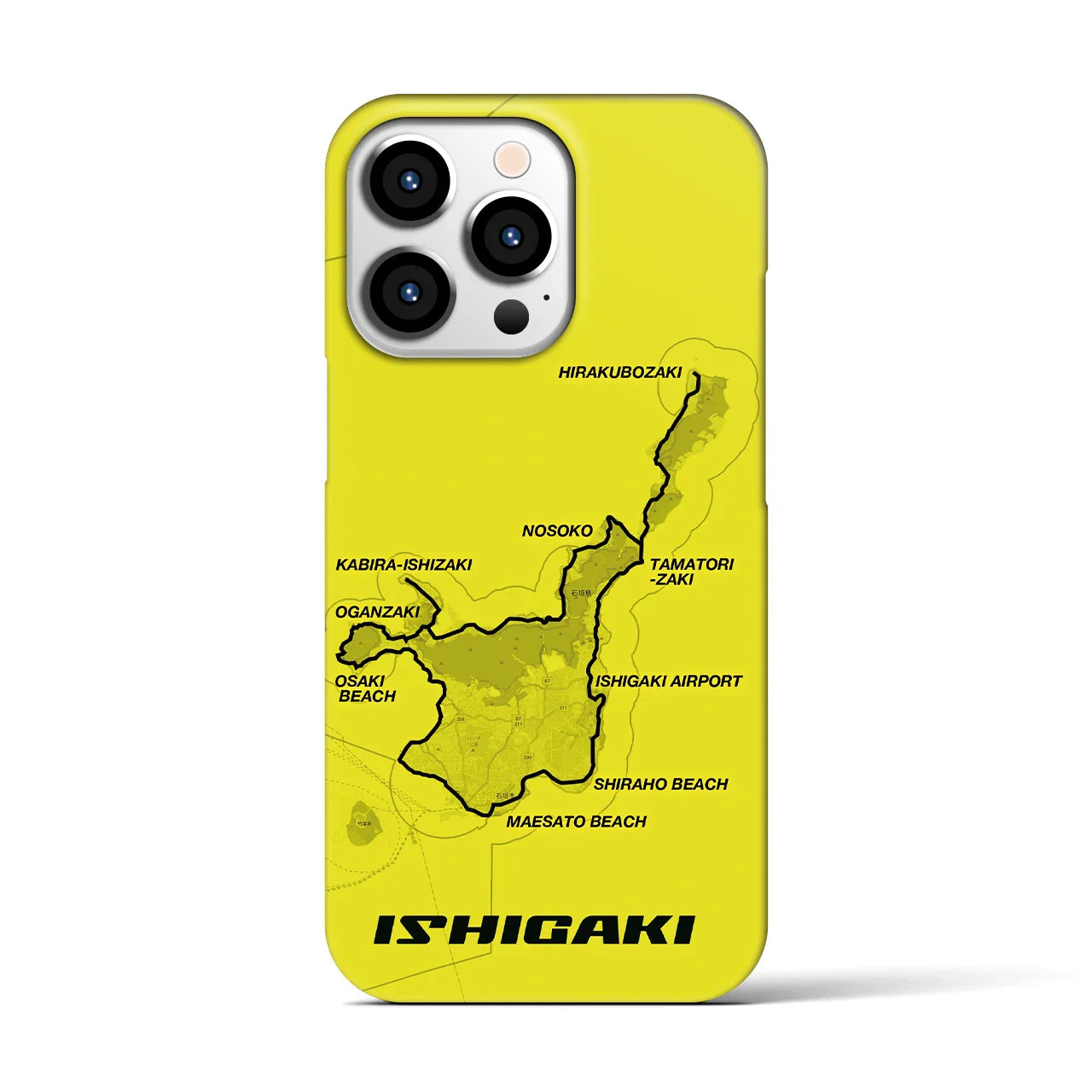 【石垣(沖縄県)】サイクリストiPhoneケース(バックカバータイプ)