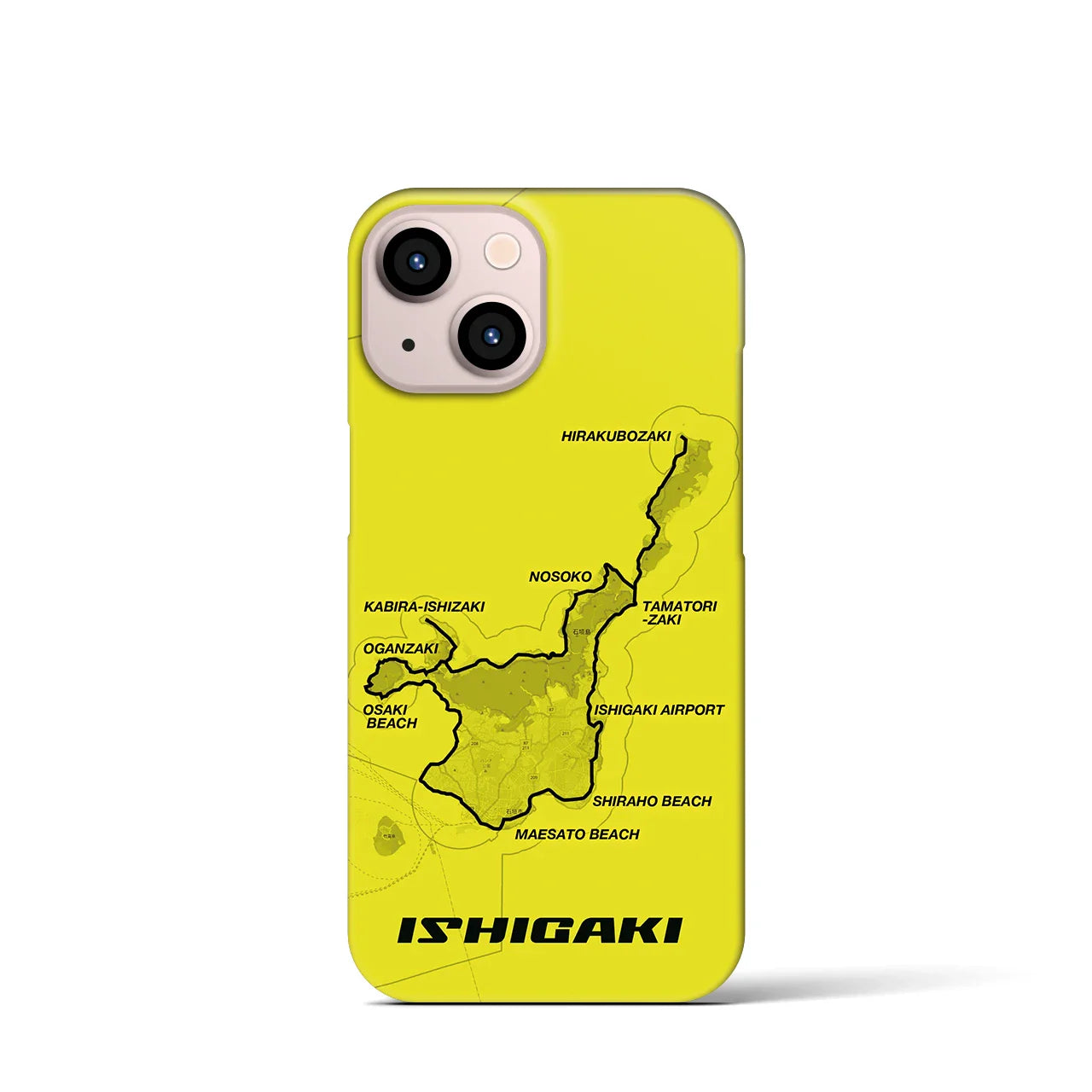 【石垣(沖縄県)】サイクリストiPhoneケース(バックカバータイプ)