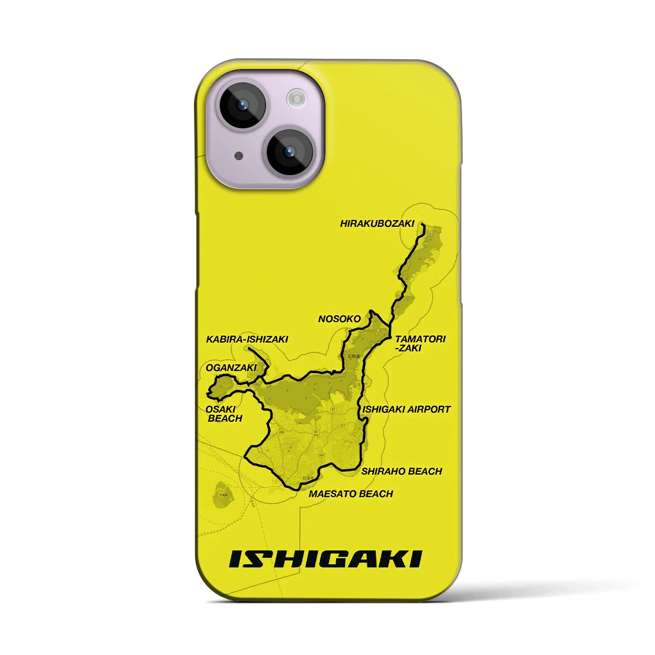 【石垣(沖縄県)】サイクリストiPhoneケース(バックカバータイプ)