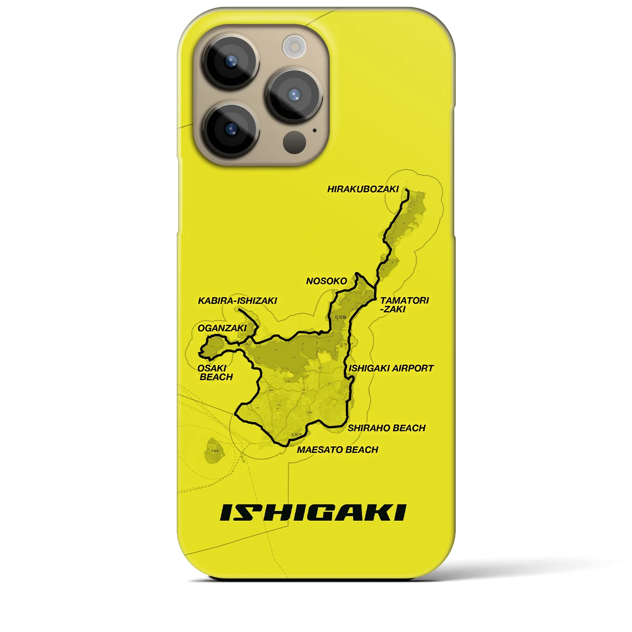 【石垣(沖縄県)】サイクリストiPhoneケース(バックカバータイプ)