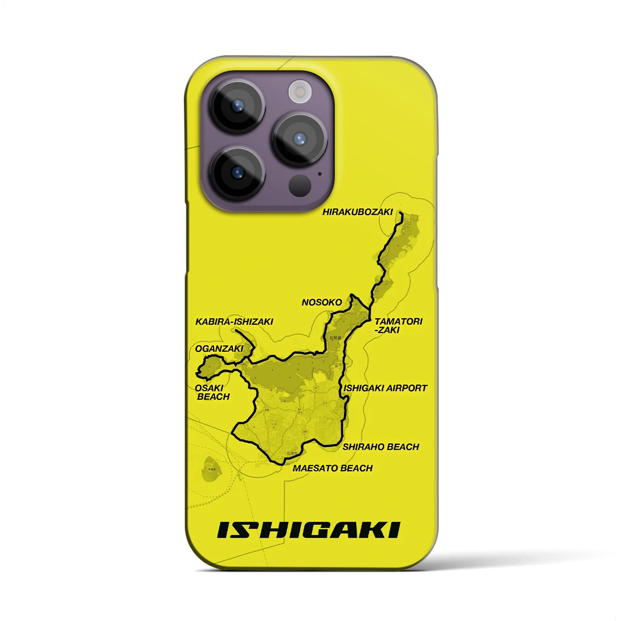 【石垣(沖縄県)】サイクリストiPhoneケース(バックカバータイプ)