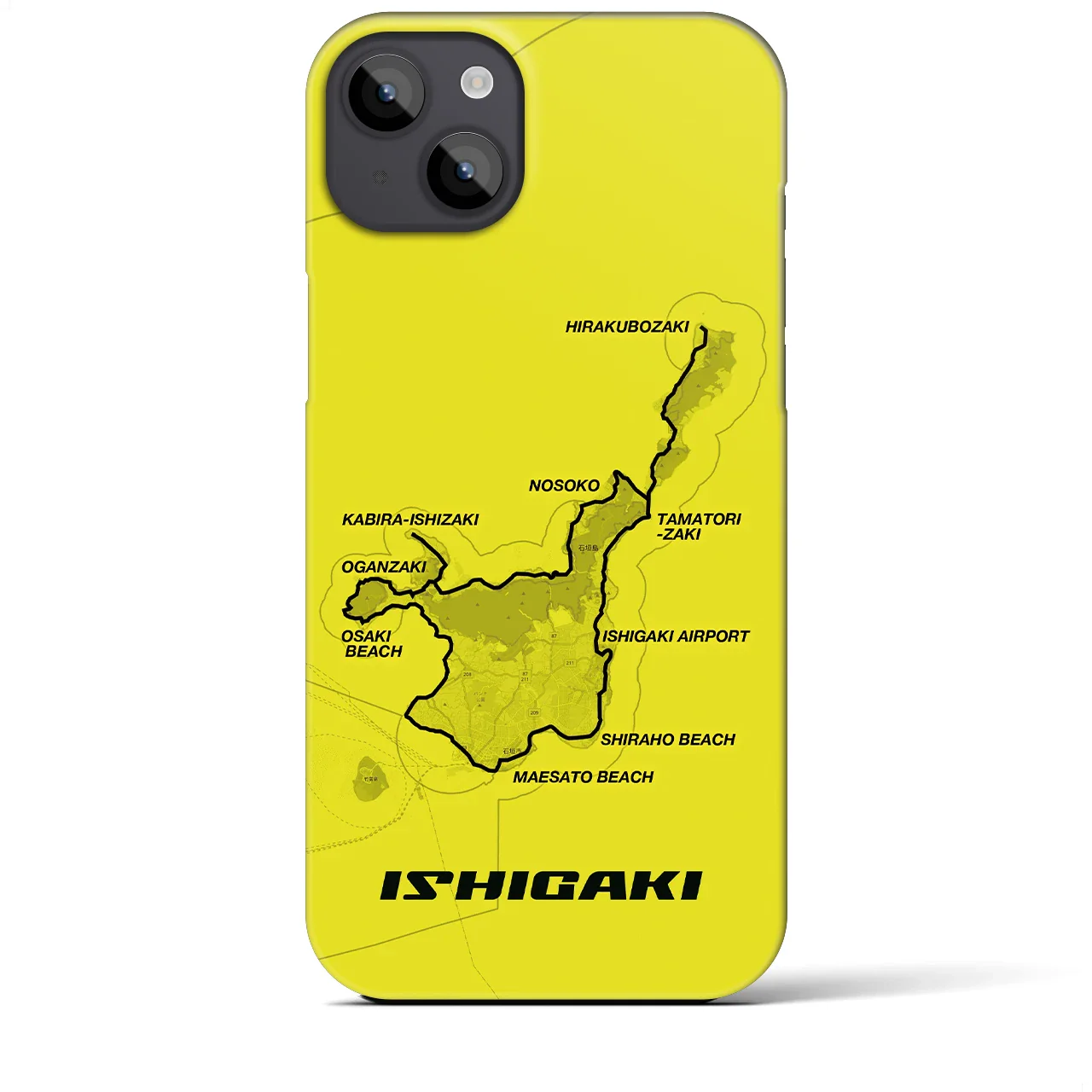 【石垣(沖縄県)】サイクリストiPhoneケース(バックカバータイプ)
