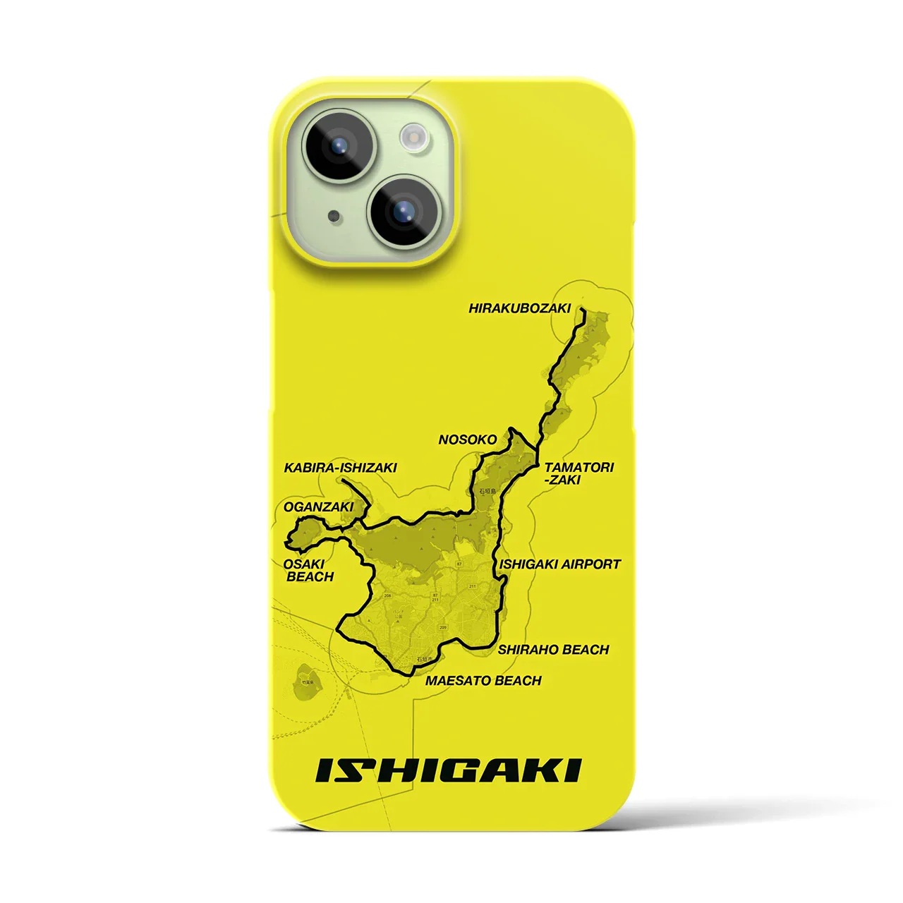 【石垣(沖縄県)】サイクリストiPhoneケース(バックカバータイプ)