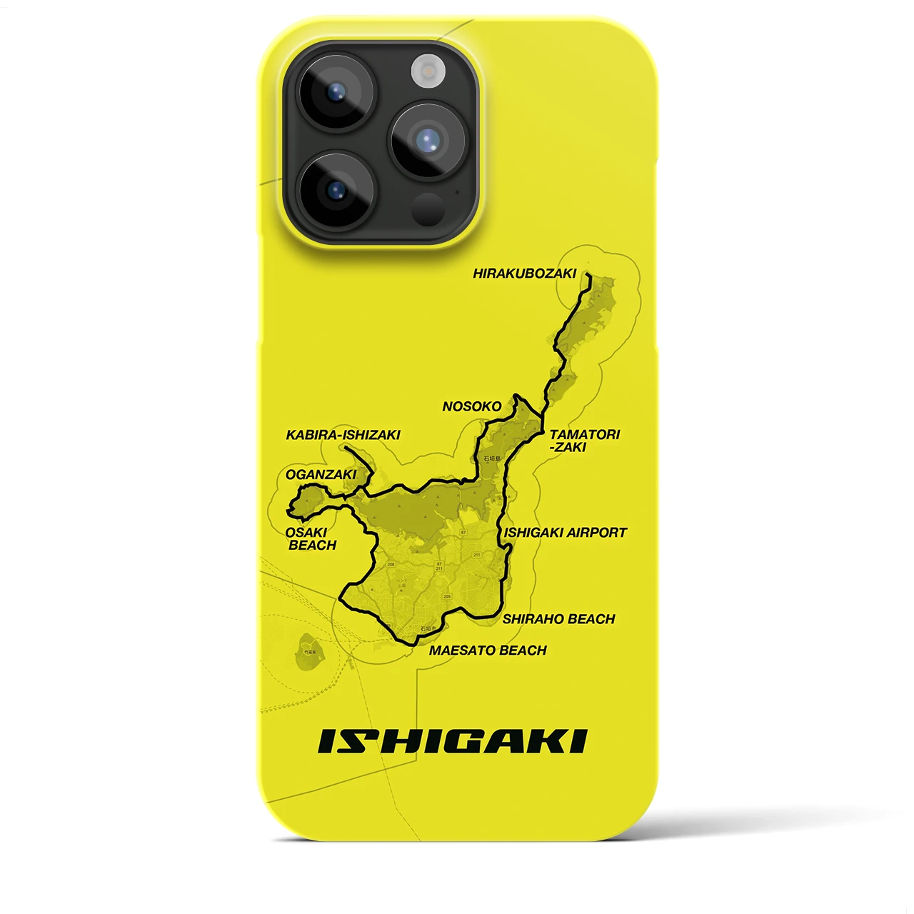 【石垣(沖縄県)】サイクリストiPhoneケース(バックカバータイプ)