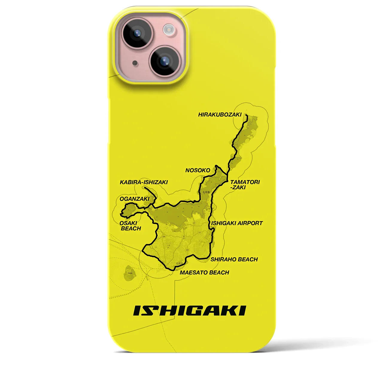 【石垣(沖縄県)】サイクリストiPhoneケース(バックカバータイプ)