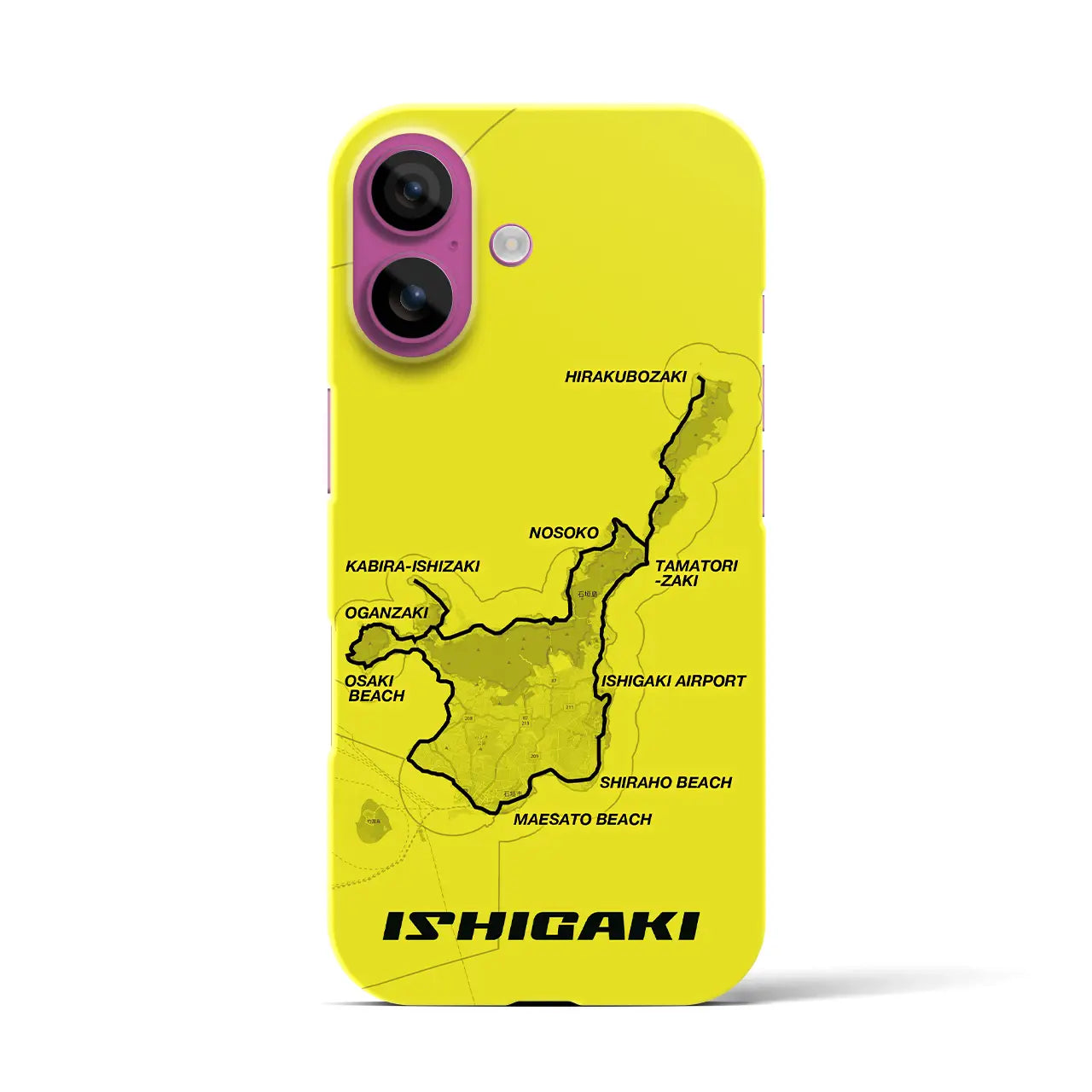 【石垣(沖縄県)】サイクリストiPhoneケース(バックカバータイプ)