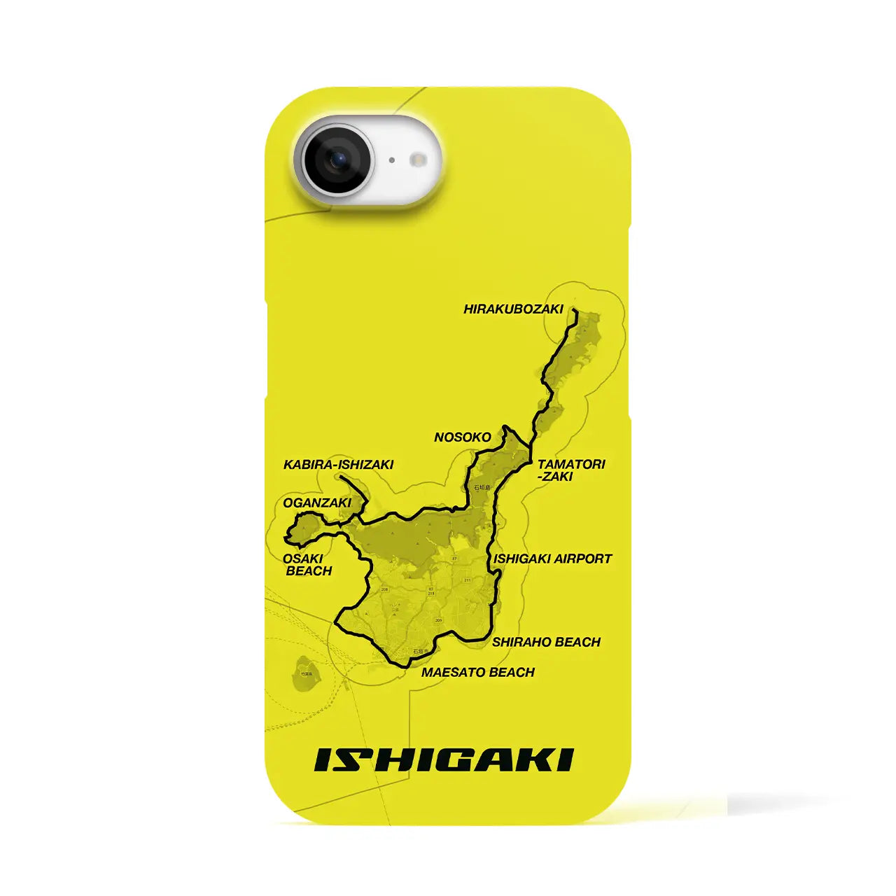 【石垣(沖縄県)】サイクリストiPhoneケース(バックカバータイプ)