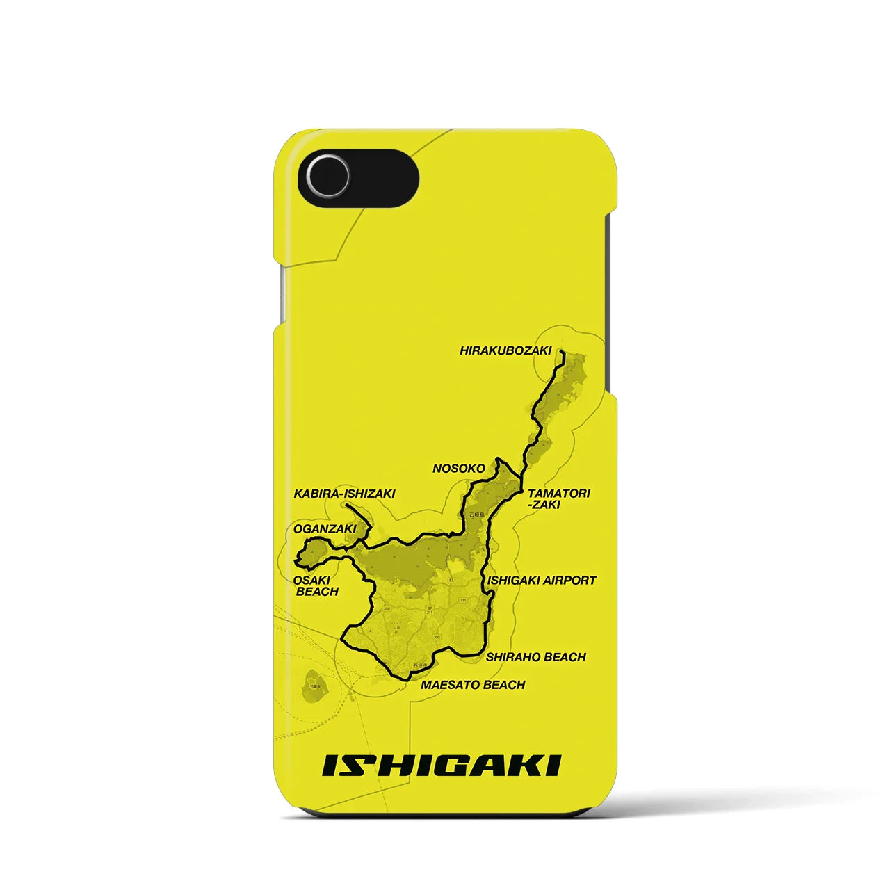 【石垣(沖縄県)】サイクリストiPhoneケース(バックカバータイプ)