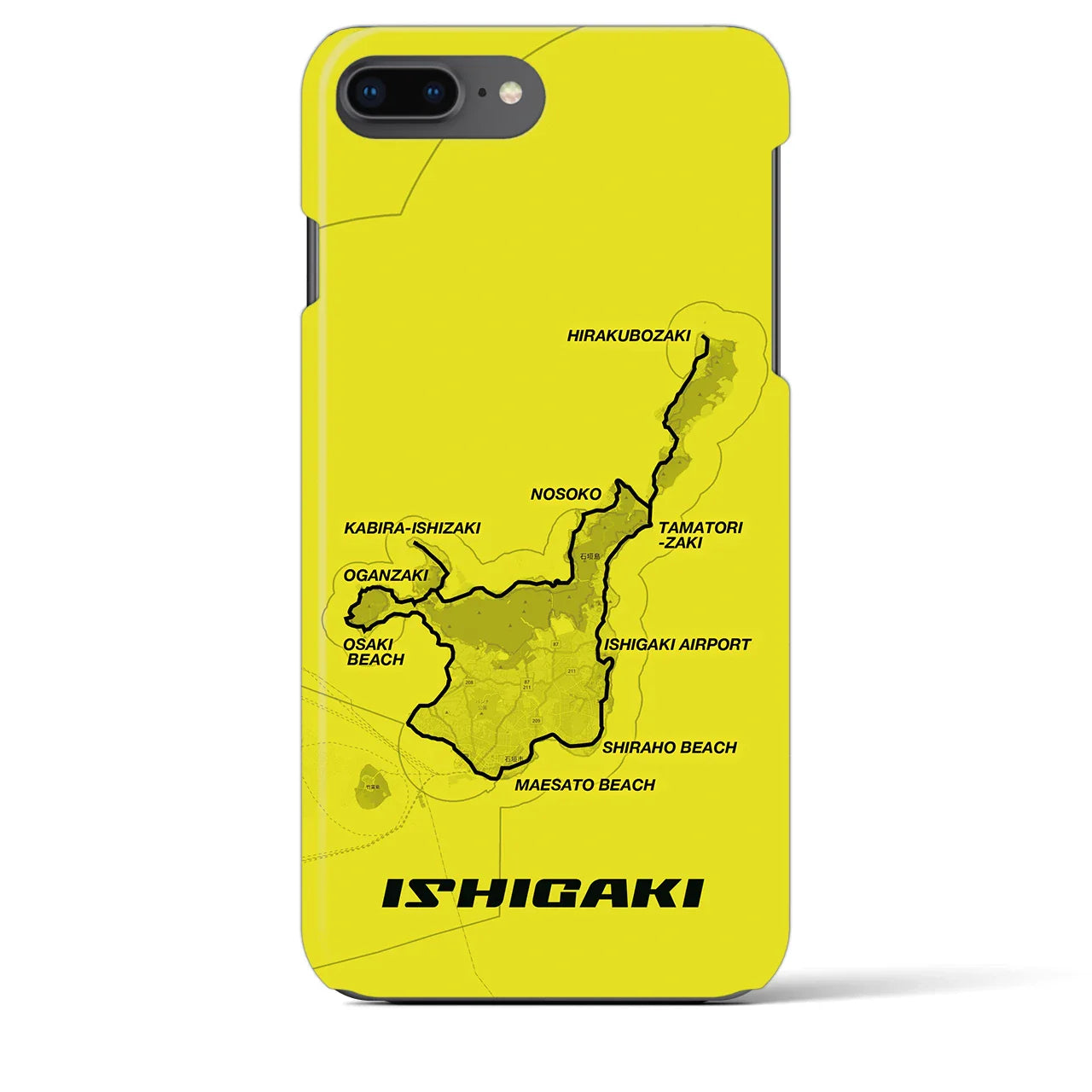 【石垣(沖縄県)】サイクリストiPhoneケース(バックカバータイプ)