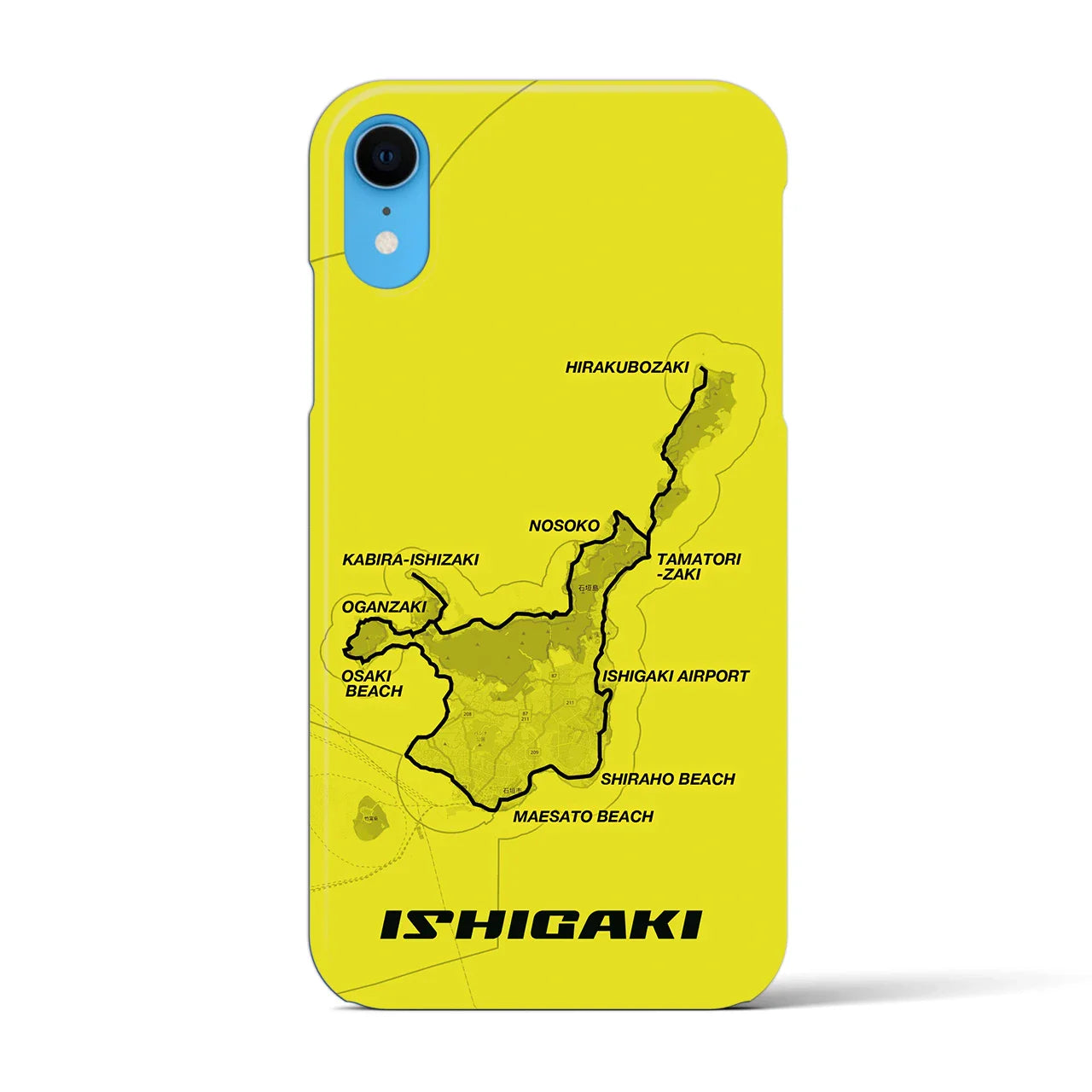 【石垣(沖縄県)】サイクリストiPhoneケース(バックカバータイプ)