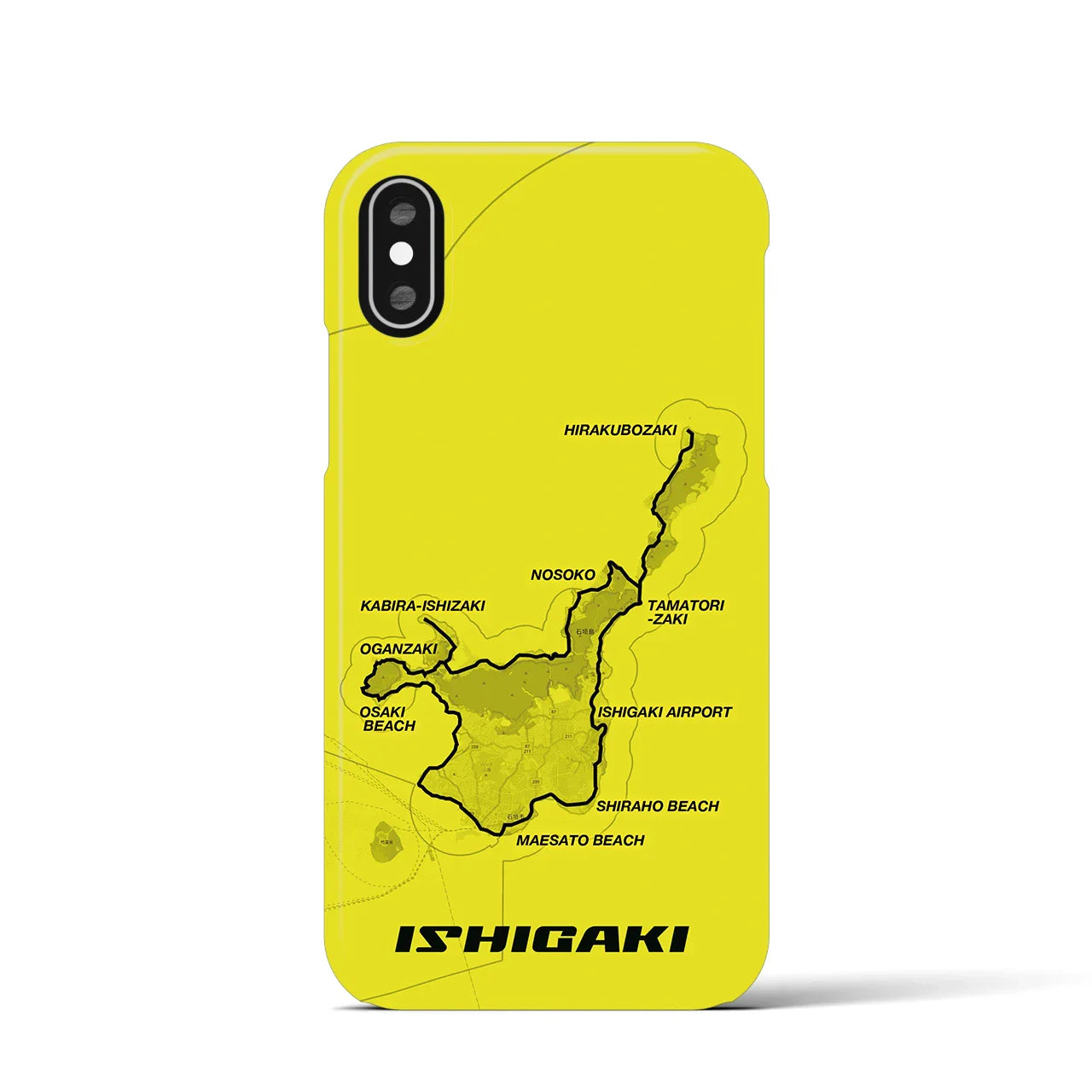 【石垣(沖縄県)】サイクリストiPhoneケース(バックカバータイプ)
