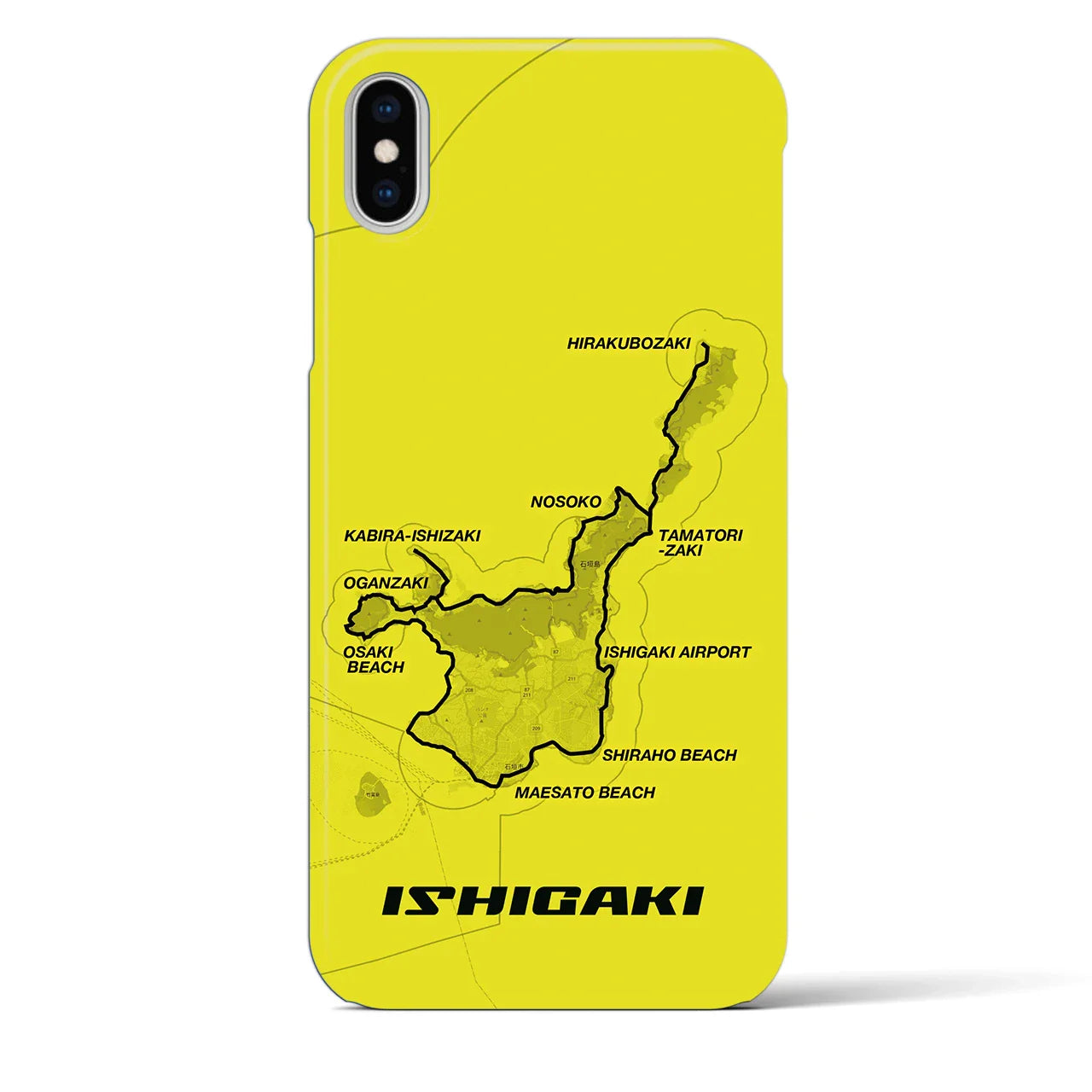 【石垣(沖縄県)】サイクリストiPhoneケース(バックカバータイプ)