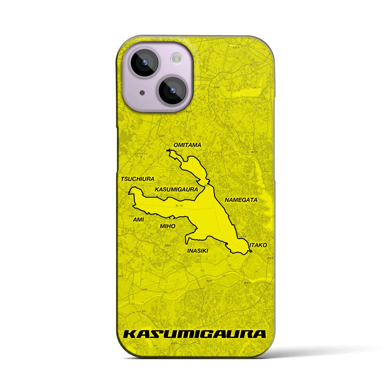 【霞ヶ浦2(茨城県)】サイクリストiPhoneケース(バックカバータイプ)