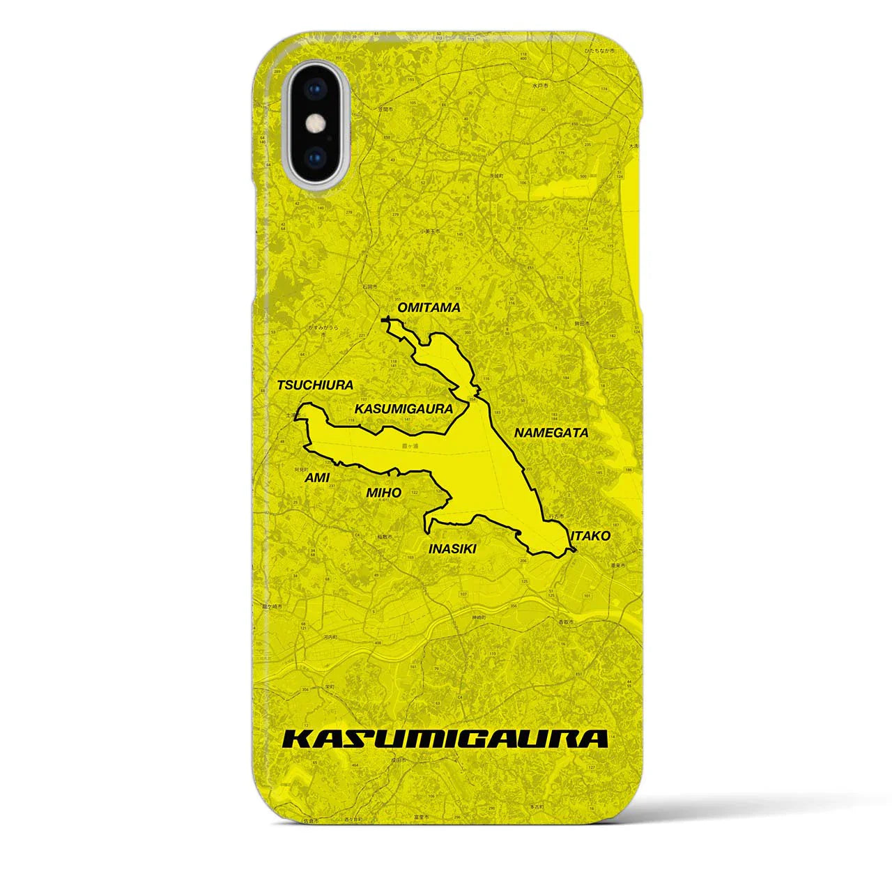 【霞ヶ浦2(茨城県)】サイクリストiPhoneケース(バックカバータイプ)