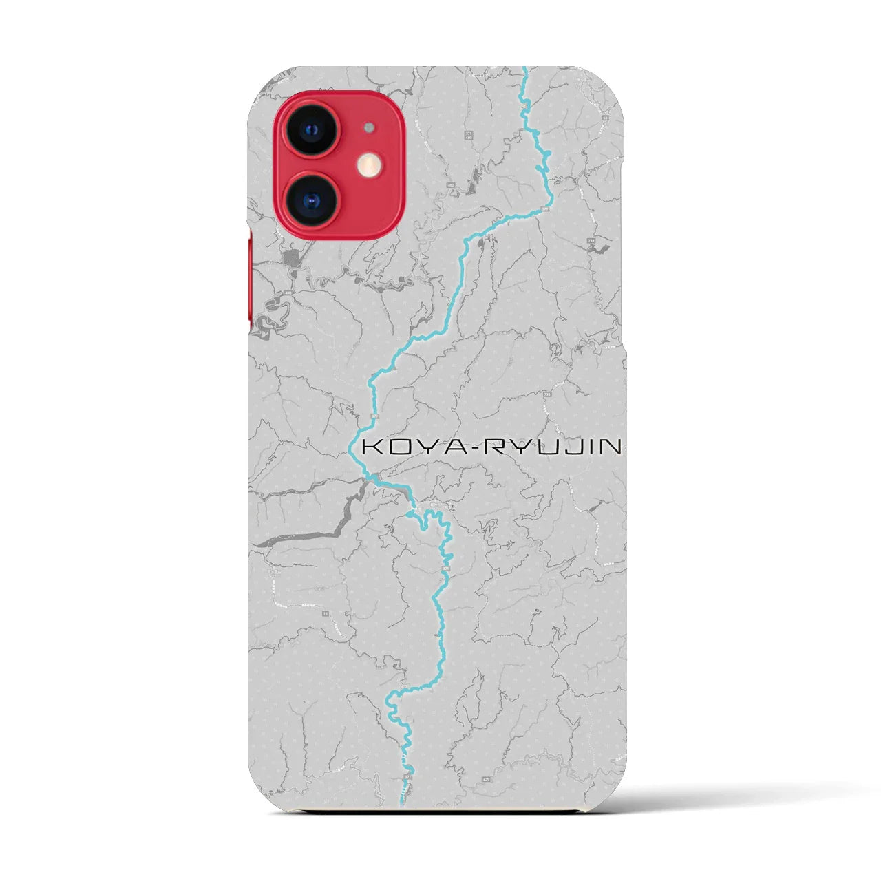 【高野龍神(和歌山県)】スカイラインiPhoneケース(バックカバータイプ)