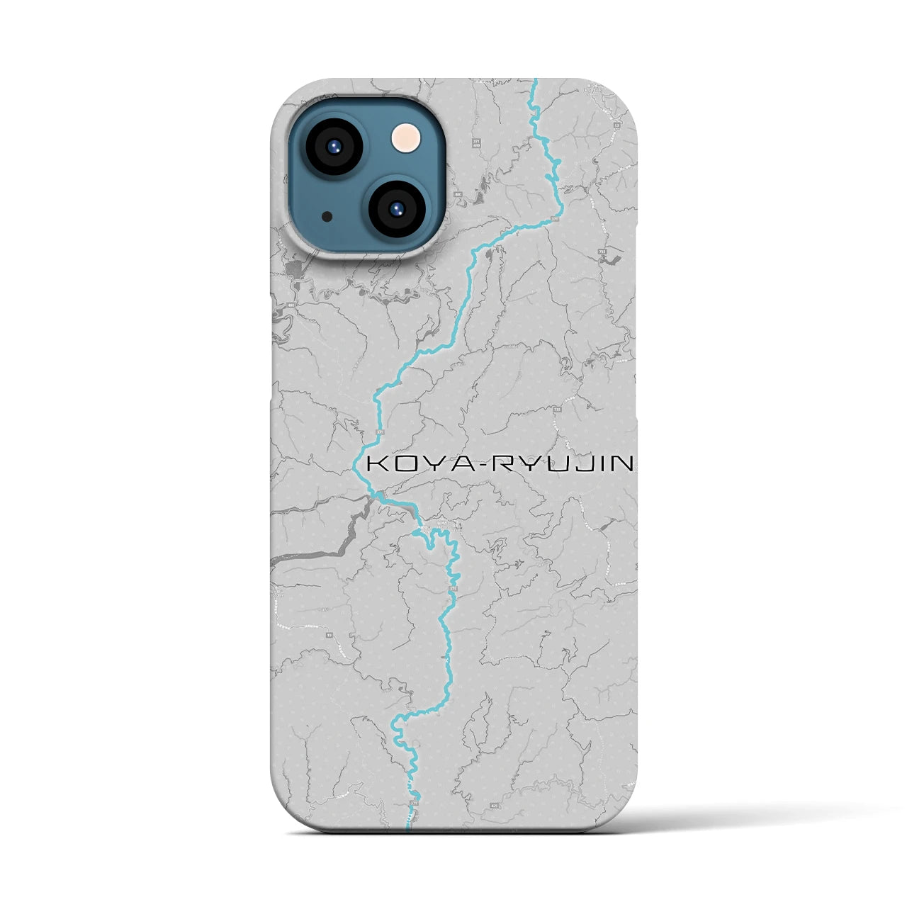 【高野龍神(和歌山県)】スカイラインiPhoneケース(バックカバータイプ)